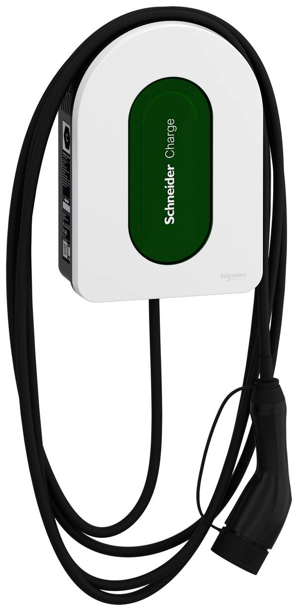 Schneider Electric Schneider Charge nabíjecí stanice Wallbox typ 2, Mode 3 , 16 A, 11 kW, výstupů 1 x, App, žádná, EVH5A11N2C7