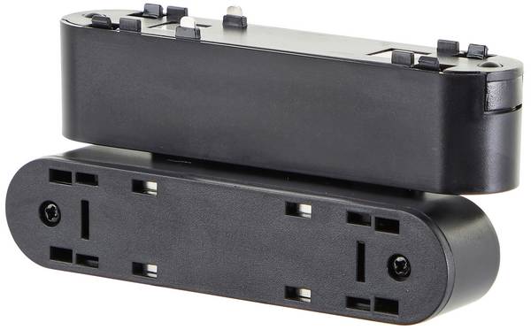 Brilliant  nízkonapěť. komponent lištových systémů  adaptér lišty písková, černá 30042/76 Click&Shine Adapter schwenkbar 11,5 cm