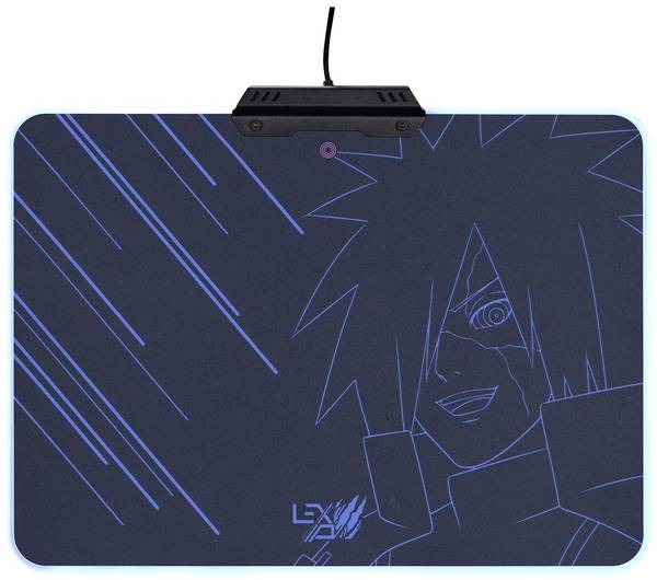 Lexip Naruto Shippuden Madara Destruction herní podložka pod myš  s podsvícením černá, modrá