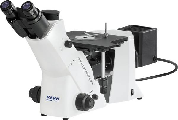 Kern OLM 171 OLM171 metalurgický mikroskop trinokulární 500 x dopadající světlo