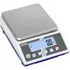 Kern PCJ 6000-1M přesná váha Max. váživost 6 kg Rozlišení 0.1 g přes napájecí zdroj do zásuvky, na baterii šedobílá, tmavě modrá