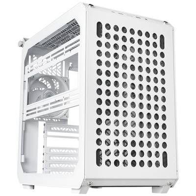 Cooler Master CoolerMaster Geh Qube 500 Flatpack White midi tower PC skříň  bílá boční okno, 1 předinstalovaný ventiláto