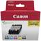 Canon inkoustové cartridge multipack pro tiskárny, recyklovatelný obal. Obsahuje modely: PGI-570PGBK, CLI-571C/M/Y/BK.