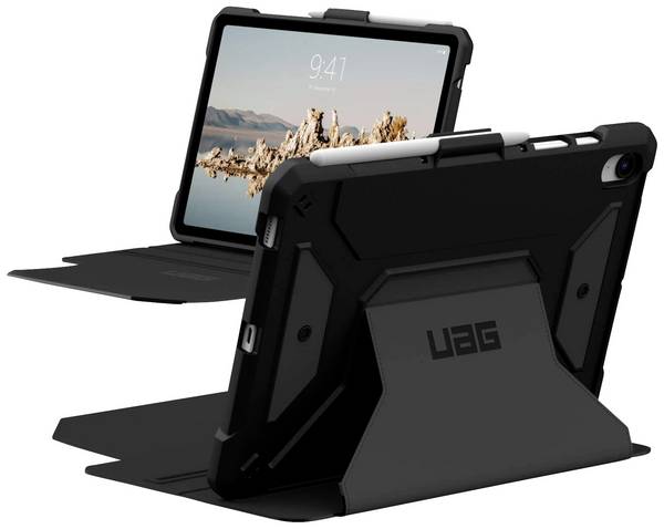 Urban Armor Gear Metropolis SE Case obal na tablet Samsung Galaxy Tab S9, Galaxy Tab S9 FE  Pouzdro typu kniha černá
