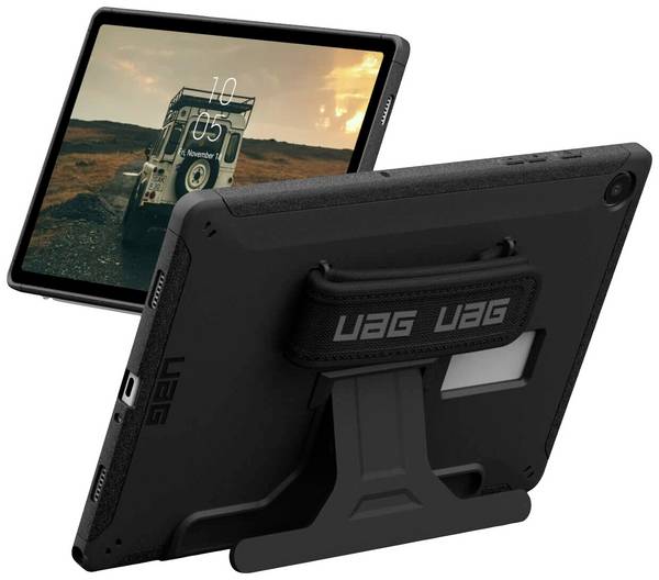 Urban Armor Gear Scout Handstrap & Kickstand Case obal na tablet Samsung Galaxy Tab A9+ 27,9 cm (11") Backcover černá