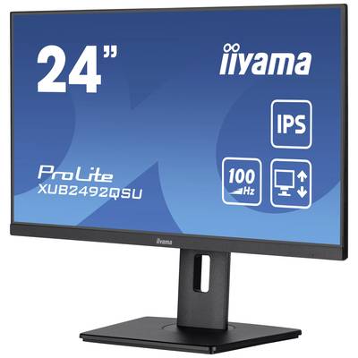 24palcový monitor Iiyama s IPS displejem. Charakteristika: 100 Hz, model 'ProLite XUB2492QSU'.