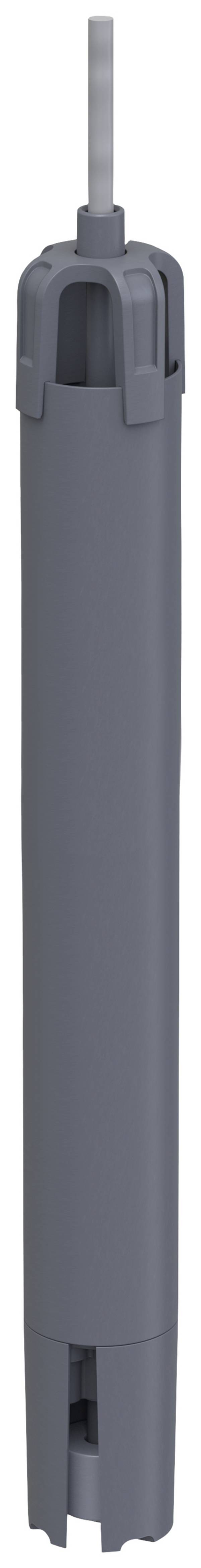 REED Electronics RCSL-PVC/4/Ø44/L0525-SK042/P25-1/_/_-U-10mPVC 105017 miniaturní otočný přepínač, 1 spínací kontakt, 1 rozpínací kontakt, IP68, IP67