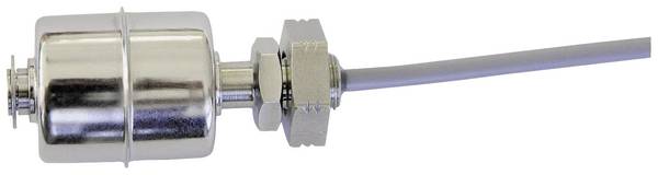 REED Electronics RCS-R1/8"-EO/S-L45-E27Z-10mPVC 19000 hladinový spínač, 1 spínací kontakt, 1 rozpínací kontakt, IP67