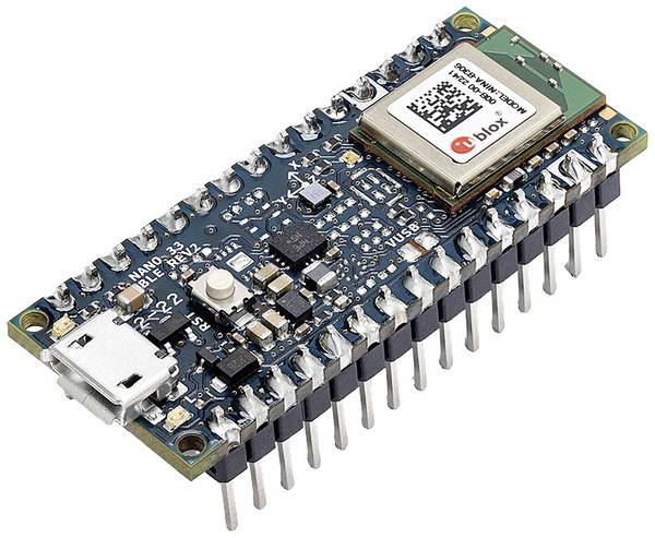 Arduino ABX00072 deska Nano 33 BLE Rev2 with headers Nano ARM® Cortex®-M4
