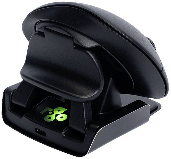 R-GO Tools Twister optická myš, přenos Bluetooth®, 3 tlačítko, 2400 dpi, černá