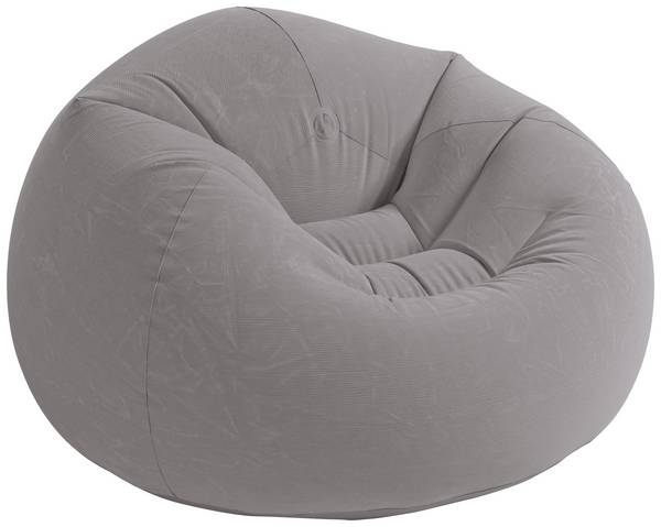 Intex 68579NP BEANLESS BAG křeslo (d x š x v) 114 x 114 x 71 cm šedá