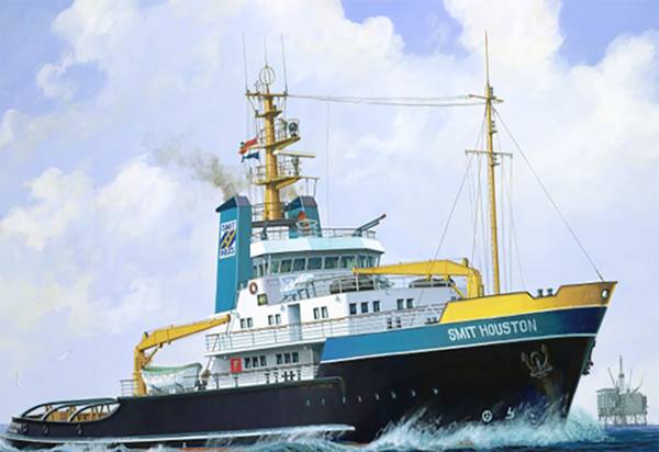 Revell 05239 Smit Houston model lodi, stavebnice 1:200