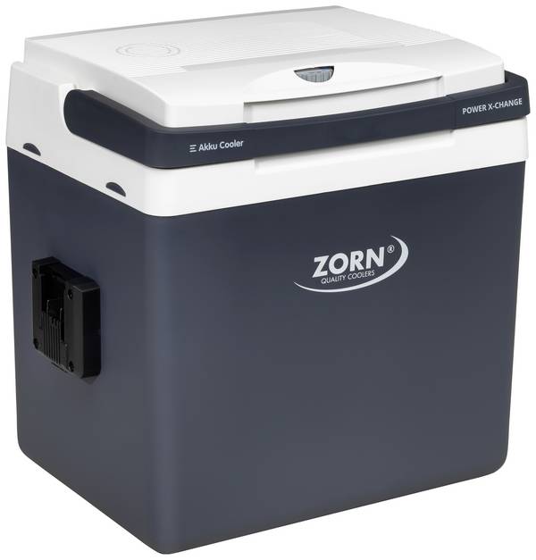 ZORN Z 26 DC PX 12/24V Aku chladicí box  termoelektrický (peltierův článek) 12 V, 18 V, 24 V šedá 25 l Funkce chlazení: Delta T: Až 17 °C pod okolní teplotu