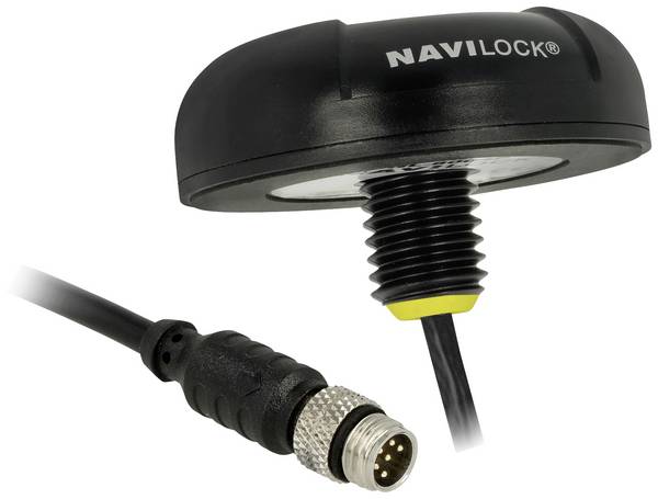 Navilock NL-3331 M8 GPS přijímač lokalizace vozidel černá 1 ks