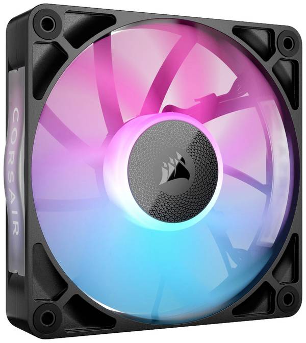 Corsair iCUE LINK RX120 RGB PC větrák s krytem černá (š x v x h) 120 x 120 x 25 mm včetně LED osvětlení