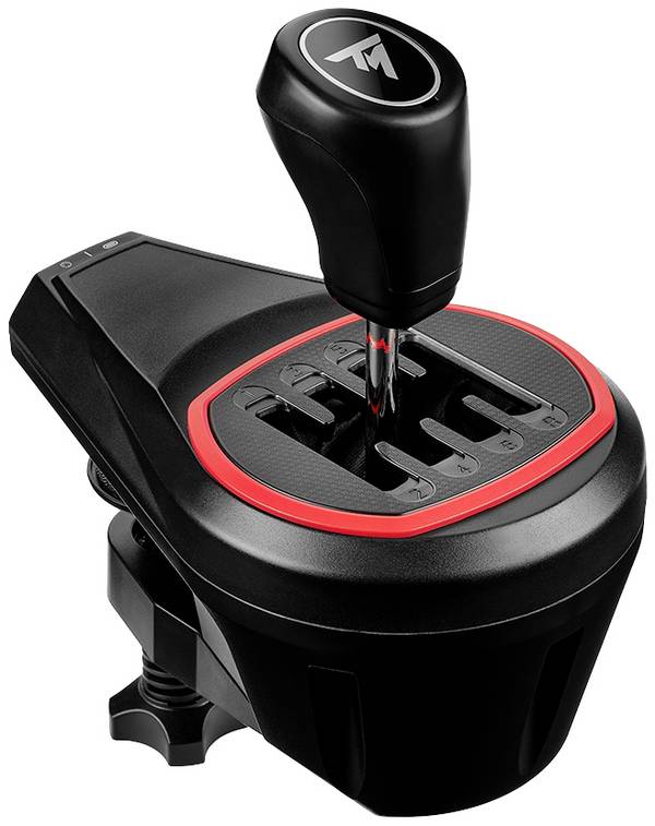 Thrustmaster TH8S řadící páka USB-C® PC, PlayStation 4, PlayStation 5, Xbox One, Xbox Series S, Xbox Series X černá, červená