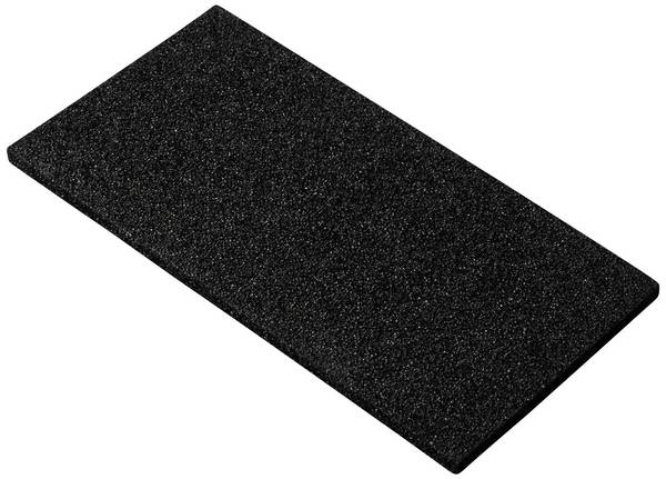 TRU COMPONENTS ESD pěna (d x š x v) 150 x 75 x 5 mm disipativní Poznávací značka ESD: D