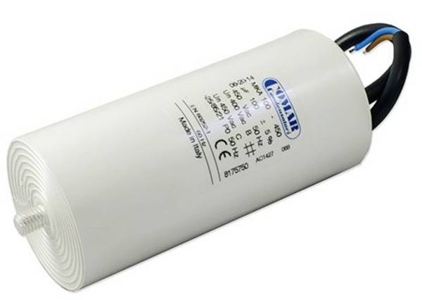 COMAR 600006 1 ks Provozní kondenzátor motoru   100 µF 450 V/AC 5 %  (Ø) 55 mm