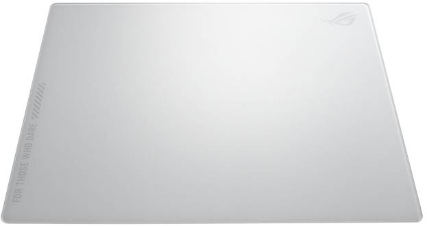 Bílý kryt notebooku s logem počítačové společnosti.