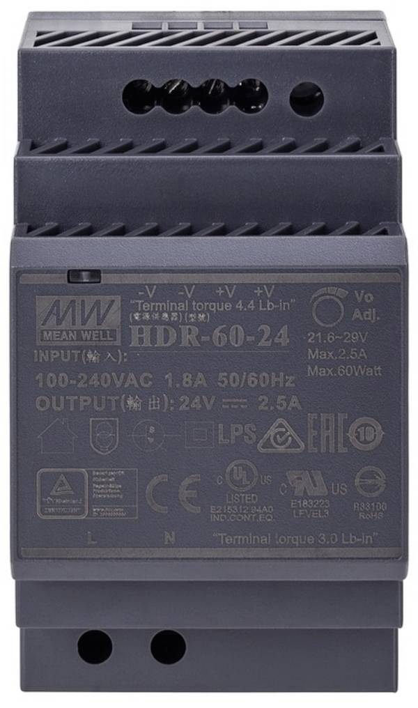 ABUS TVHS20300 ABUS TVHS20300 Netzteil für Hutschiene 24V DC síťový zdroj