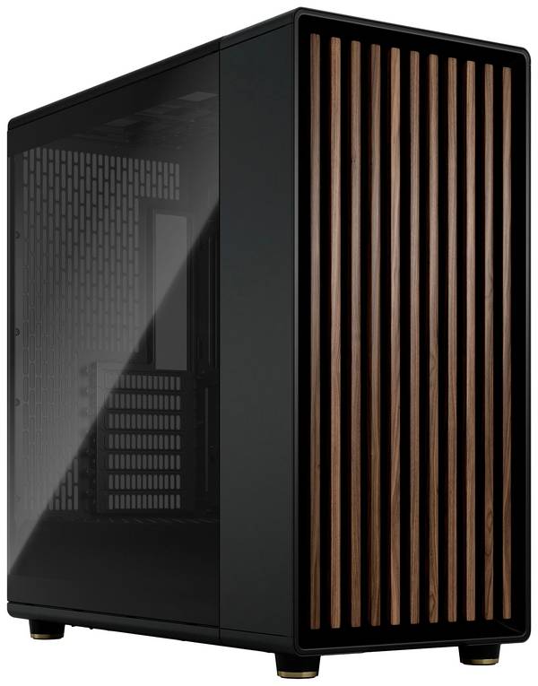 Fractal Design North XL midi tower herní pouzdro  uhlová, černá prachový filtr, 3 předinstalované ventilátory, boční okno