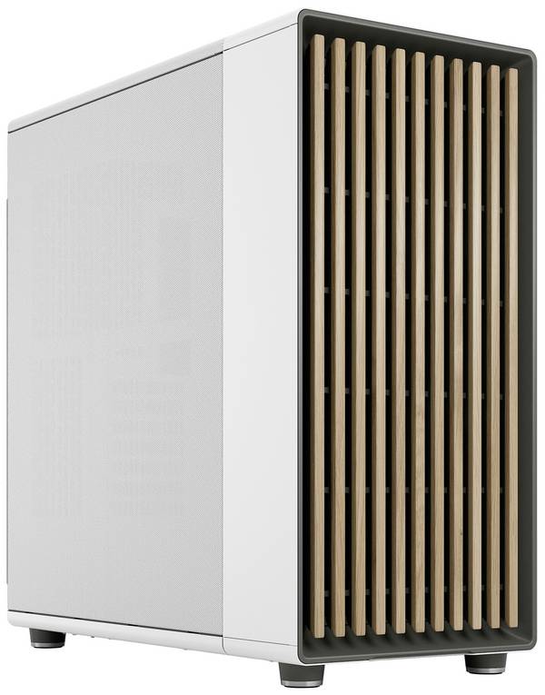 Fractal Design North XL midi tower herní pouzdro  bílá prachový filtr, 3 předinstalované ventilátory