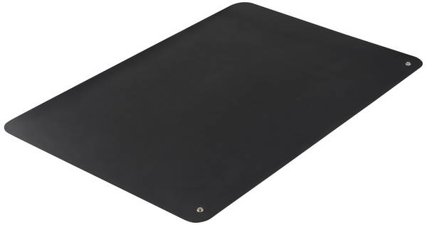 TRU COMPONENTS TC-12360056 Antistatická (ESD) podložka černá (d x š x v) 900 x 610 x 1.5 mm  1 ks