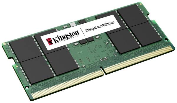 Kingston ValueRAM RAM modul pro notebooky  Retail DDR5 48 GB 1 x 48 GB Bez ECC 5600 MHz 262pinový modul SO DIMM CL46 KVR56S46BD8-48