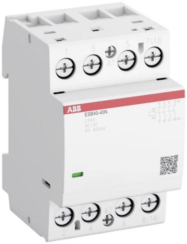 ABB ESB40-40N-04 instalační stykač 4 spínací kontakty 220 V, 400 V 1 ks
