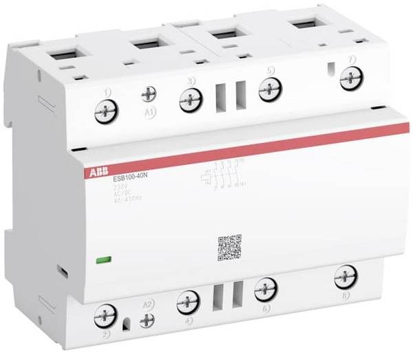 ABB ESB100-40N-06 instalační stykač 4 spínací kontakty 220 V, 400 V 1 ks