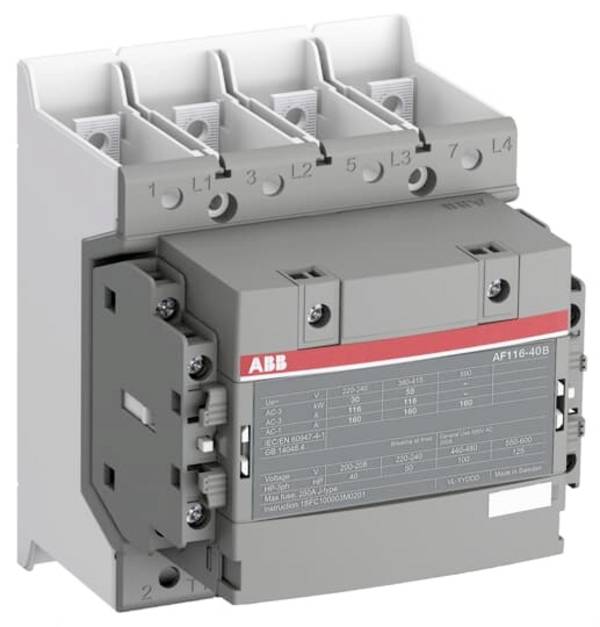 ABB AF116-40-22B-12 stykač 6 spínacích kontaktů, 2 rozpínací kontakty 55 kW 1 ks