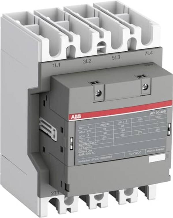 ABB AF190-40-00-11 stykač 4 spínací kontakty 90 kW 1 ks