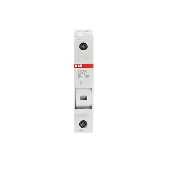 Na obrázku je znázorněn jednopólový jistič od společnosti ABB. Používá se k ochraně elektrických vedení před nadproudem.