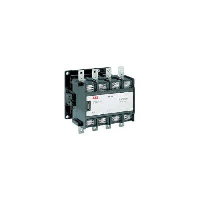 'ABB usměrňovač typ RX.2 593 v černé a šedé barvě. Používán pro průmyslové elektrické aplikace. Upevňovací úchyty nahoře.'