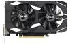 Asus grafická karta Nvidia GeForce RTX 3050 Dual - OC Edition 6 GB GDDR6-RAM PCIe x16 DVI, HDMI™, DisplayPort Režim nulového ventilátoru , Sopka, NVIDIA G-Sync , přetaktovaná