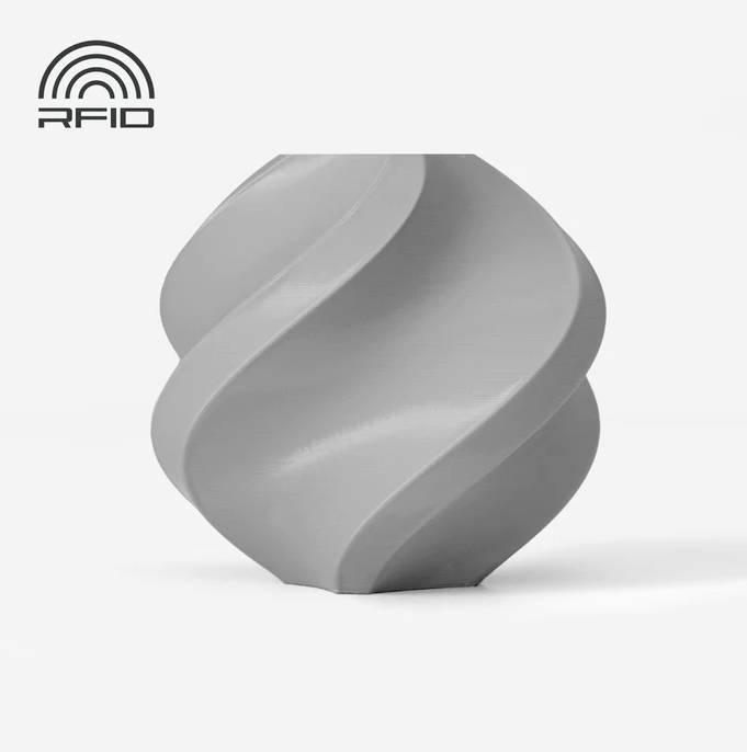 BambuLab G00-D0-1.75-1000-splfree PETG Basic Refill Grau vlákno pro 3D tiskárny PETG plast 1.75 mm 1000 g šedá 1 ks