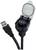 Černý prodlužovací USB kabel s voděodolným krytem USB portu. Vhodný pro použití ve vlhkém prostředí.