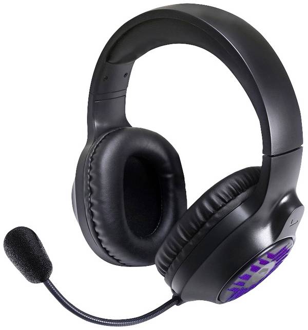 SpeedLink TYRON  Headset uzavřená (Over Ear) kabelová stereo černá, RGB  headset, regulace hlasitosti, Vypnutí zvuku mikrofonu Gaming