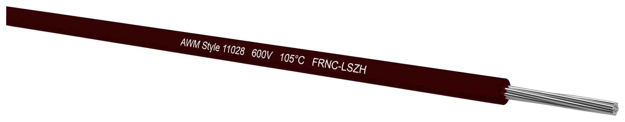 Kabeltronik 090260709 Spínací licna, UL 11028, 1 x 0.14 mm², černá, 250 m