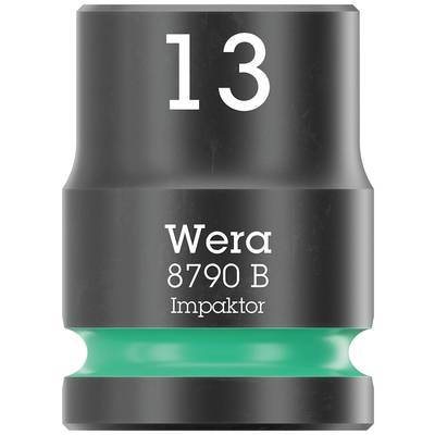 Černé a zelené nářadí s nápisem 'Wera 8790 B Impaktor' a číslem '13'.