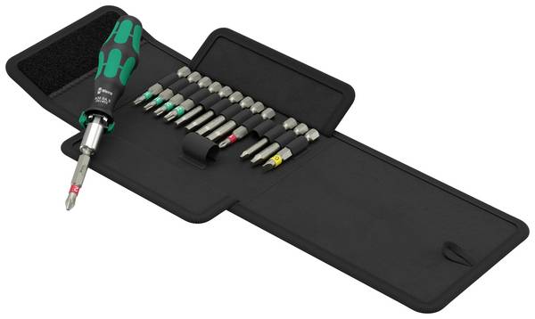 Wera Kraftform Kompakt 838 RA S Imperial Set 1 05051065001 sada bitů, 14dílná, křížový PH, křížový PZ, TORX, inbus, vnitřní čtyřhran, plochý, 1/4"
