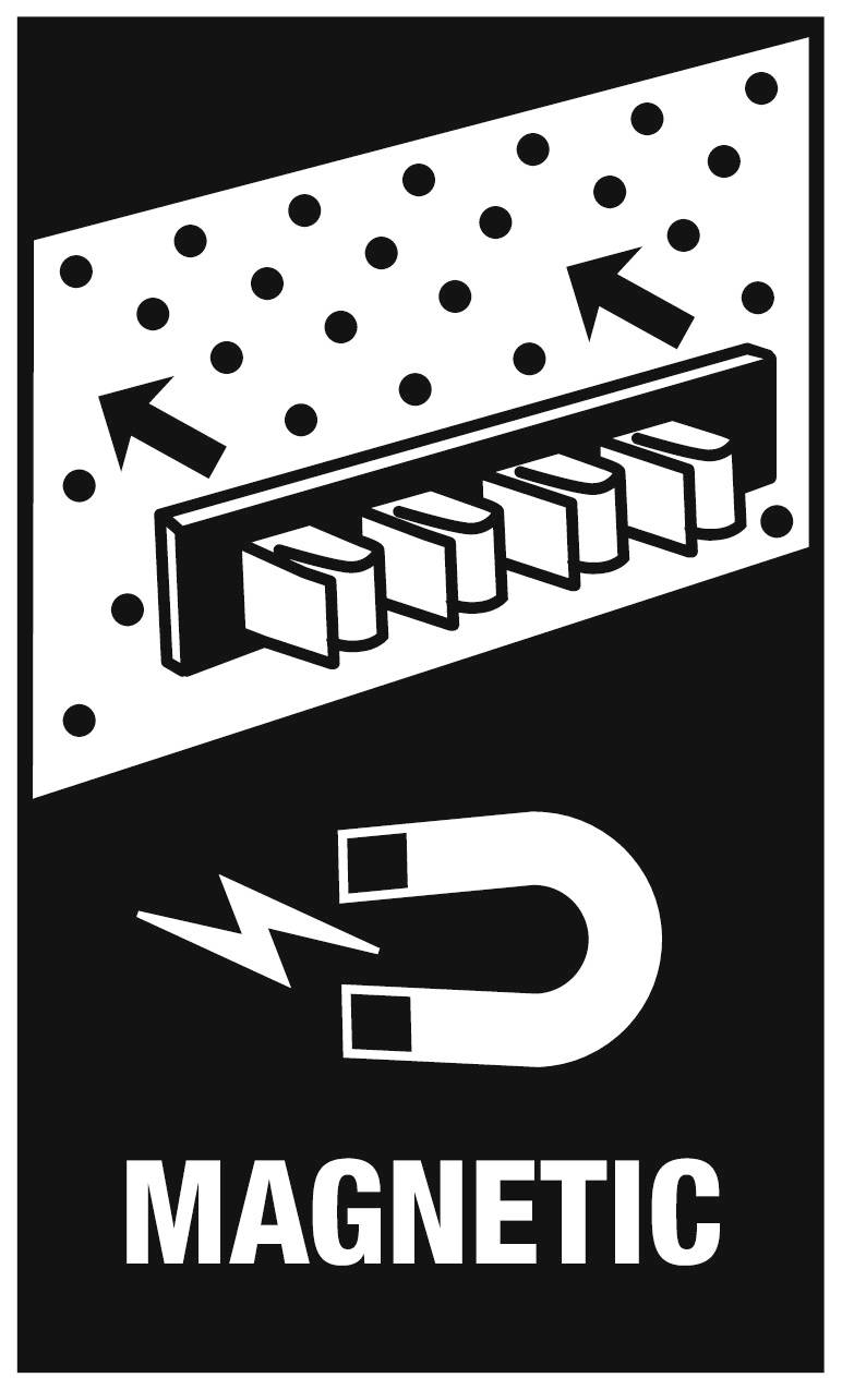 Wera 05136414001 9611 magnetická lišta pro až 9 šroubováků Kraftform, bez součástek (d x š) 400 mm x 30 mm 1 ks-4