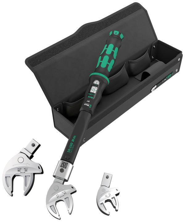 Wera Click-Torque, 05136076001, sada (momentový klíč), vypínací, zásuvný čtyřhran 14 x 18 mm , 10 - 100 Nm