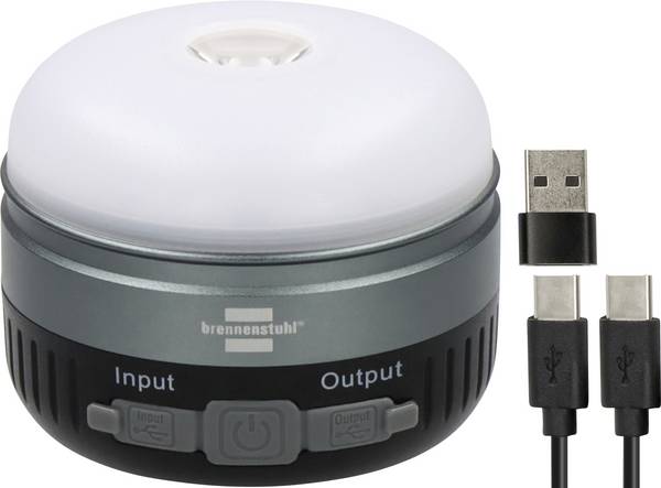 Brennenstuhl 1173740004 OLI 400 AS LED campingové osvětlení  450 lm  210 g černá