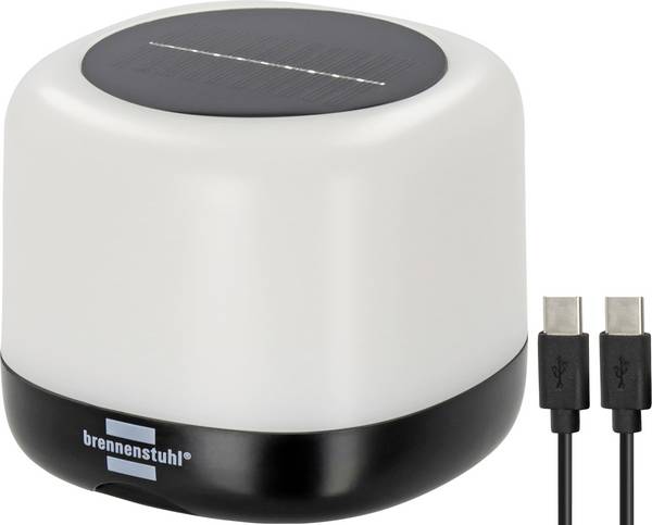Brennenstuhl 1173740005 BRENNENSTUHL - Solar LED Outdoor Leuchte GL AS Akku LED campingové osvětlení    400 g černá