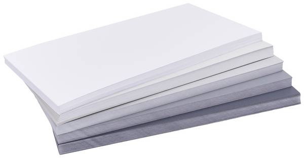 magnetoplan Grey moderační karta barevně tříděná , šedá obdélníkový 200 mm x 100 mm   250 ks
