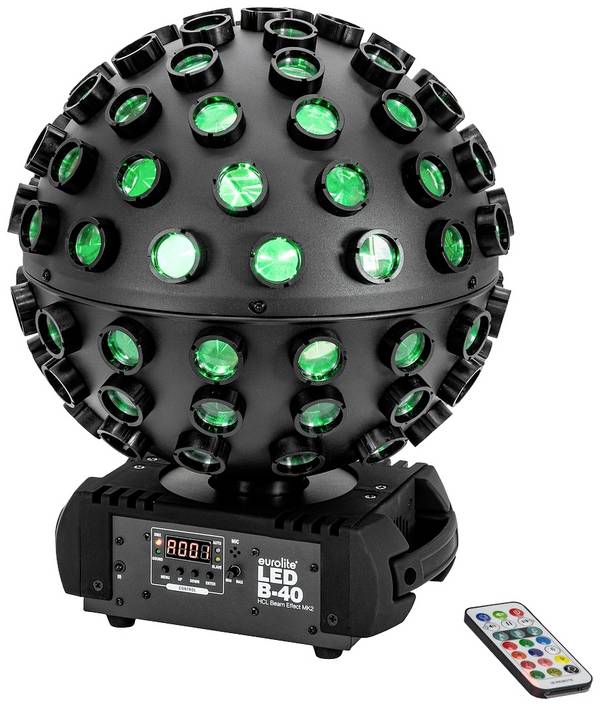 Eurolite 51918952 B-40 HCL DMX LED reflektor  Počet LED:5 10 W