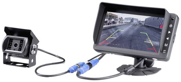 Midland Truck Guardian Wired couvací videosystém s kabelem   černá