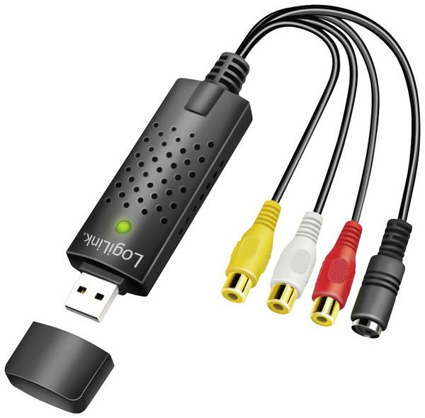 LogiLink VG0030A USB převodník videa z analogového do digitálního záznamu, rozlišení Full HD, VG0030A