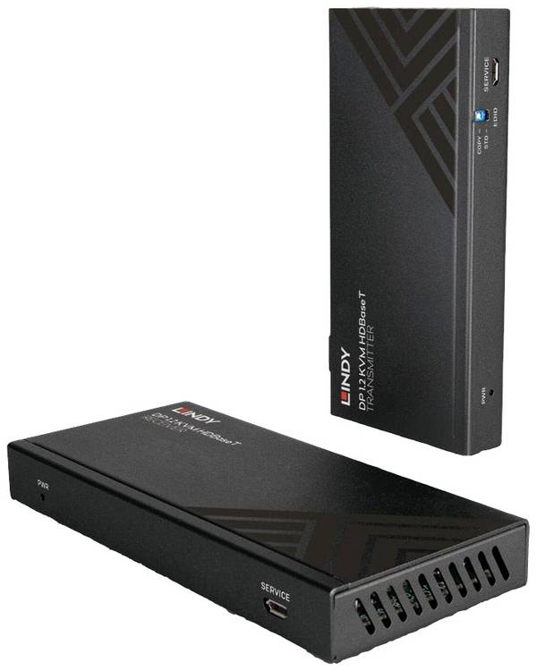 LINDY 39385 1 port KVM prodlužovač DisplayPort  3840 x 2160 Pixel, 1920 x 1080 Pixel